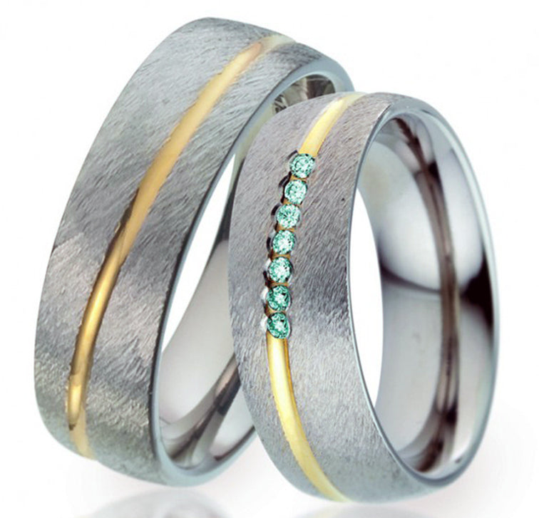 Produktbild: TitanFactory Trauringe/Eheringe 52031blue