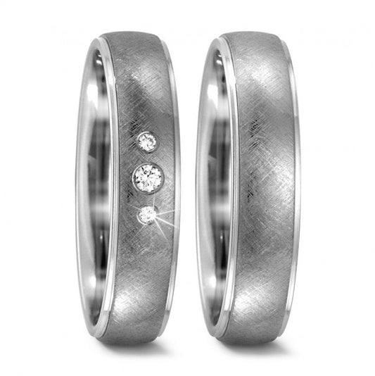 Produktbild: TitanFactory Titan Trauringe/Eheringe 52447/010/005/2000-52447/010/000/2000