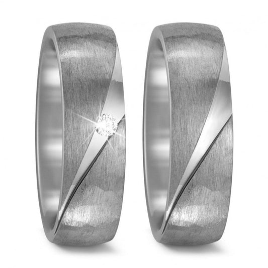 Produktbild: TitanFactory Titan Trauringe/Eheringe 52448/013/005/2000-52448/013/000/2000