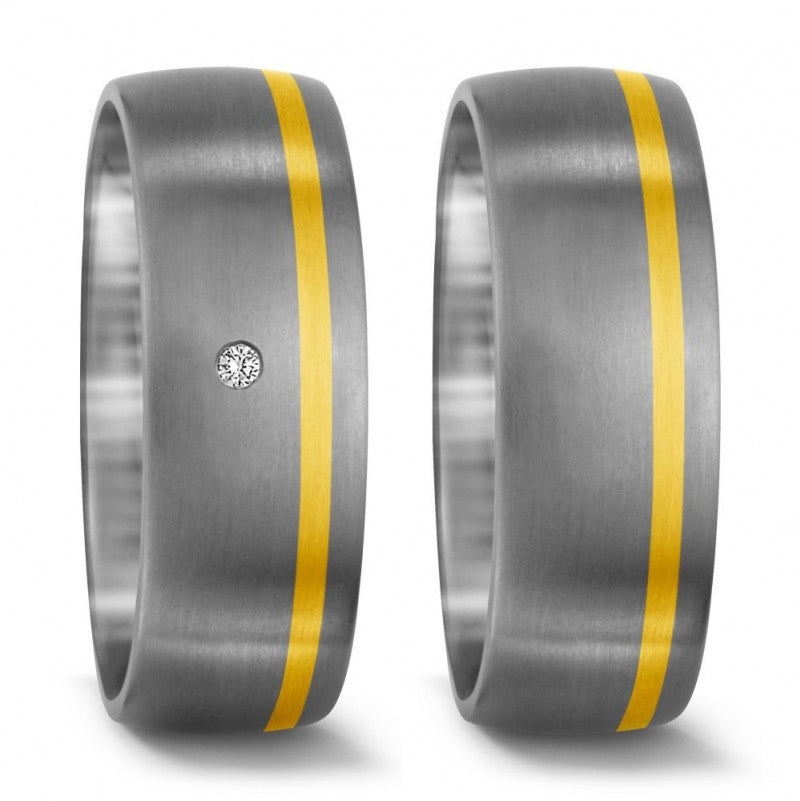 Produktbild: TitanFactory Trauringe/Eheringe 51300/001/003/7201-51300/001/000/7201