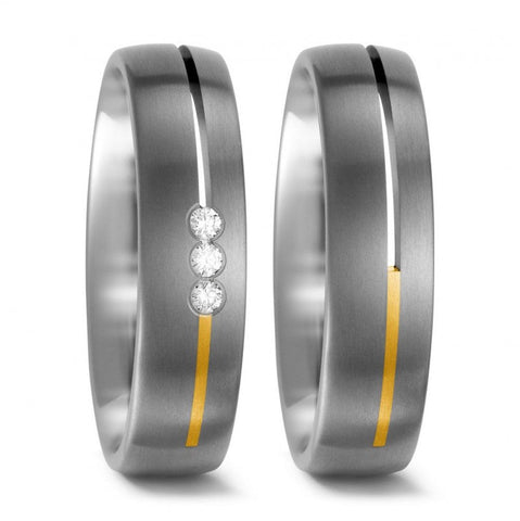 Produktbild: TitanFactory Trauringe/Eheringe 51792/001/006/7201-51792/001/000/7201