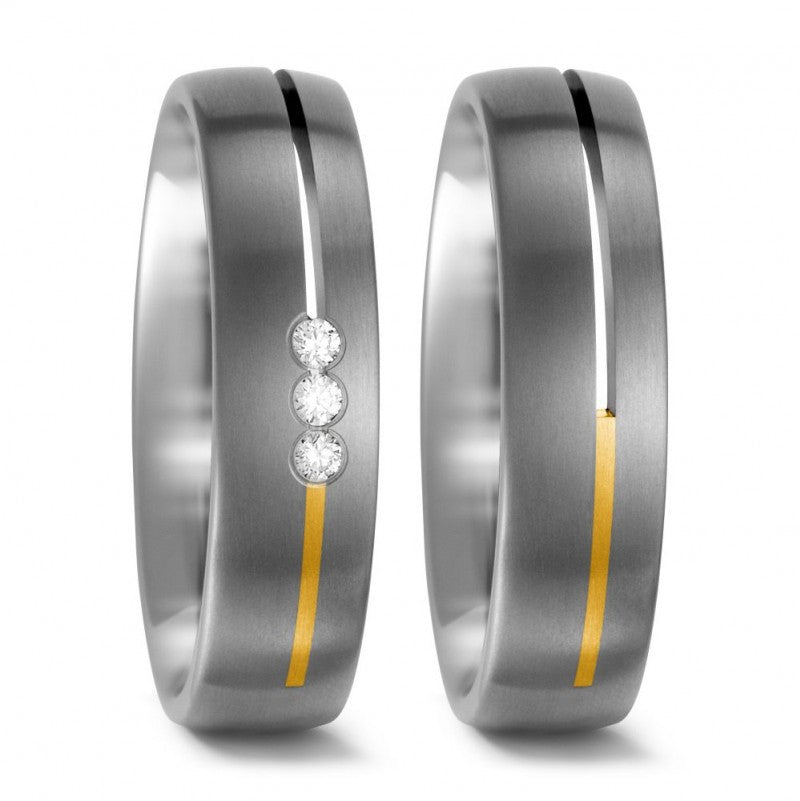 TitanFactory Trauringe/Eheringe 51792/001/006/7201-51792/001/000/7201