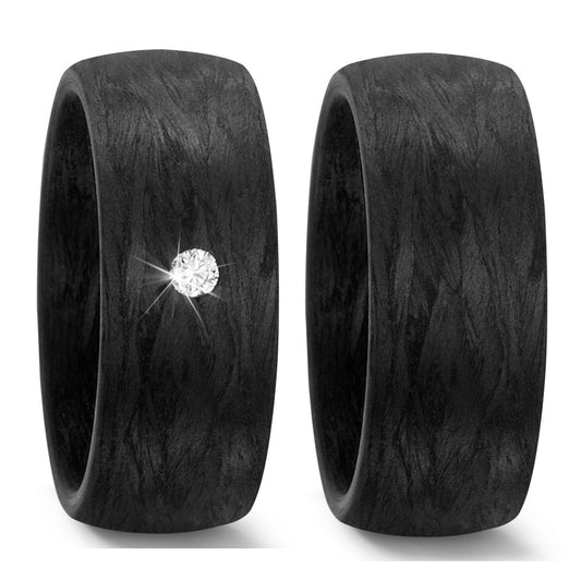 Produktbild: TitanFactory Trauringe/Eheringe aus Carbon 59282/002/005/N000-59289/002/000/N000