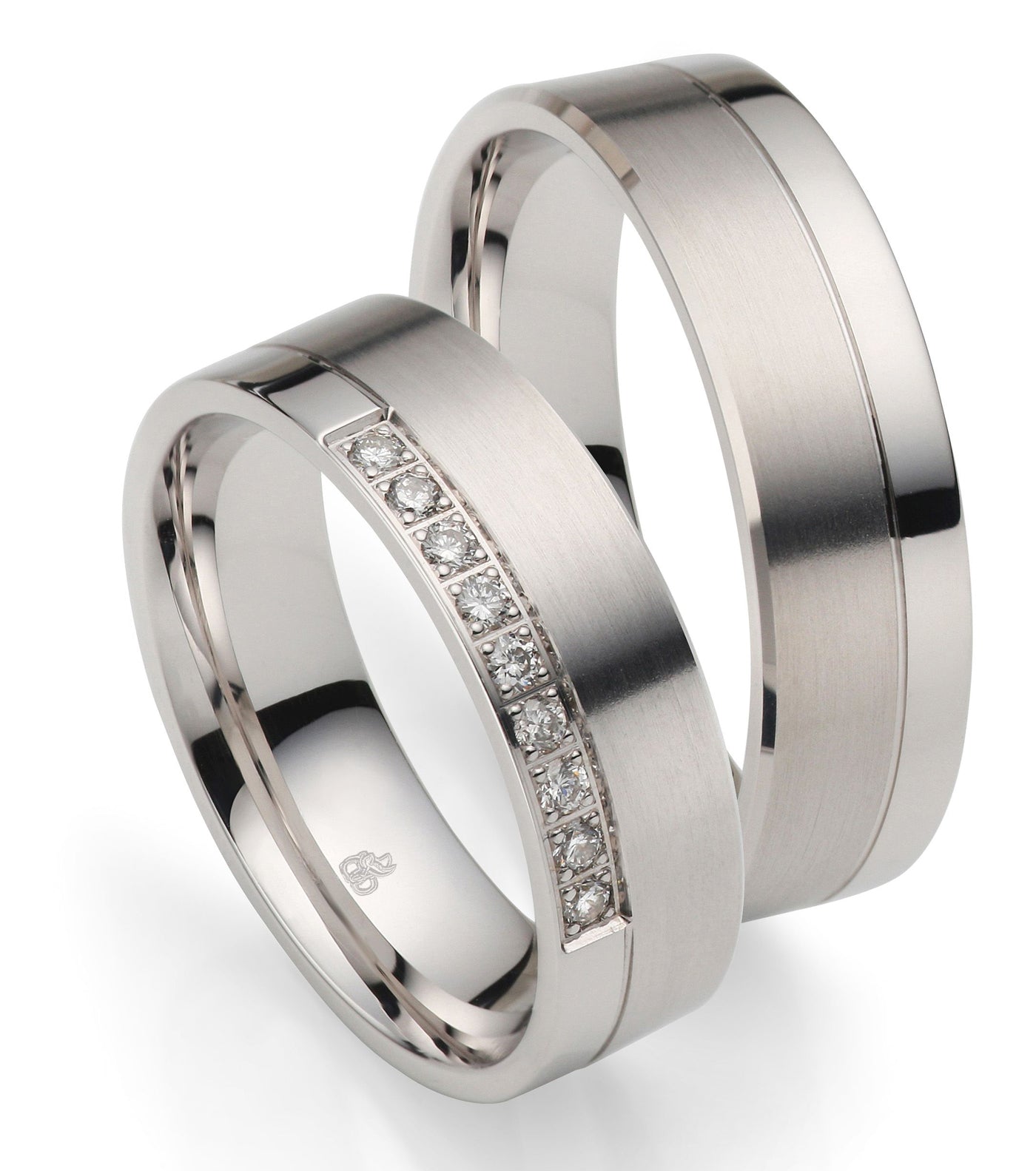 Rauschmayer Eheringe Elements - Palladium 11-06150/10-06150