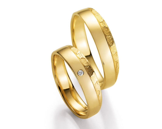 Nowotny Collection Ruesch Vulcano Eheringe/Trauringe 66/50070/40-66/50080/040