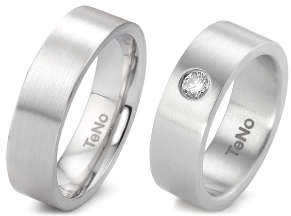 Produktbild: TeNo Trauringe/Eheringe DELUXX YUNIS 069.0200.XX-069.0211.XX