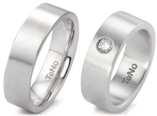 Produktbild: TeNo Trauringe/Eheringe DELUXX YUNIS 069.0200.XX-069.0211.XX