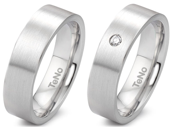 Produktbild: TeNo Trauringe/Eheringe DELUXX YUNIS 069.0200.XX-069.0214.XX