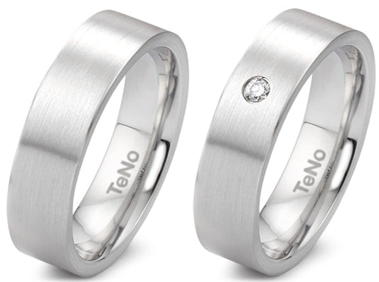 Produktbild: TeNo Trauringe/Eheringe DELUXX YUNIS 069.0200.XX-069.0214.XX