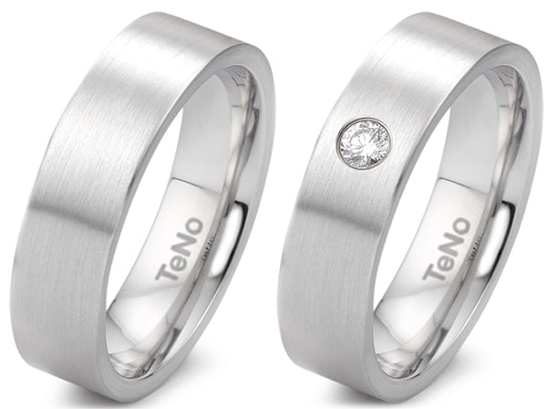 Produktbild: TeNo Trauringe/Eheringe DELUXX YUNIS 069.0200.XX-069.0217.XX