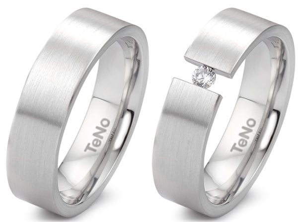 Produktbild: TeNo Trauringe/Eheringe DELUXX YUNIS 069.0200.XX-069.0227.XX