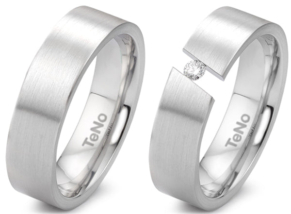 Produktbild: TeNo Trauringe/Eheringe DELUXX YUNIS 069.0200.XX-069.0234.XX