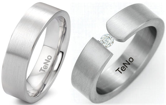 Produktbild: TeNo Trauringe/Eheringe DELUXX YUNIS 069.0200.XX-069.0271.XX