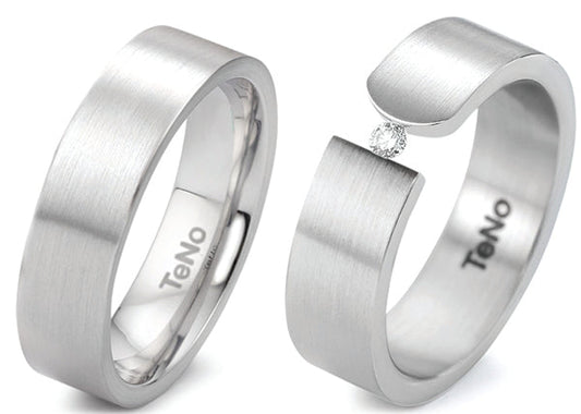 Produktbild: TeNo Trauringe/Eheringe DELUXX YUNIS 069.0200.XX-069.0274.XX