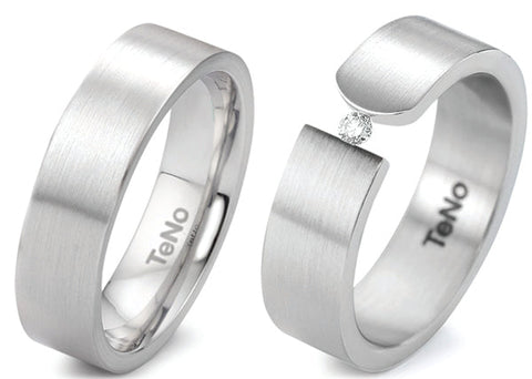 Produktbild: TeNo Trauringe/Eheringe DELUXX YUNIS 069.0200.XX-069.0274.XX