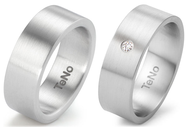 Produktbild: TeNo Trauringe/Eheringe DELUXX YUNIS 069.0300.XX-069.0314.XX