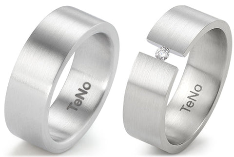 Produktbild: TeNo Trauringe/Eheringe DELUXX YUNIS 069.0300.XX-069.0324.XX