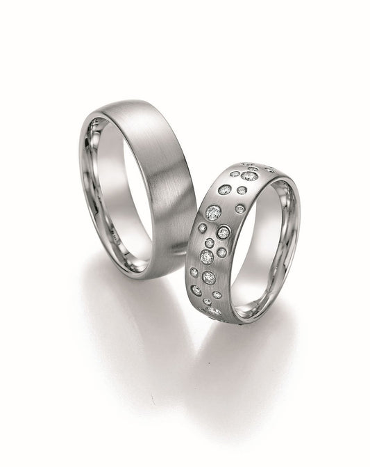 Nowotny Collection Ruesch Trauringe/Eheringe La Bellezza 02/50030-065-02/50040-065
