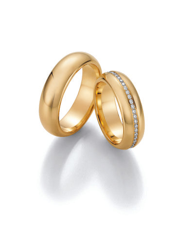 Nowotny Collection Ruesch Trauringe/Eheringe La Bellezza 02/50070-065-02/50080-065