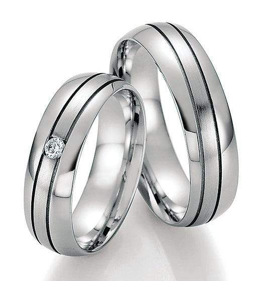 Nowotny Collection Ruesch Eheringe/Trauringe 66/33010/060-66/33020/060