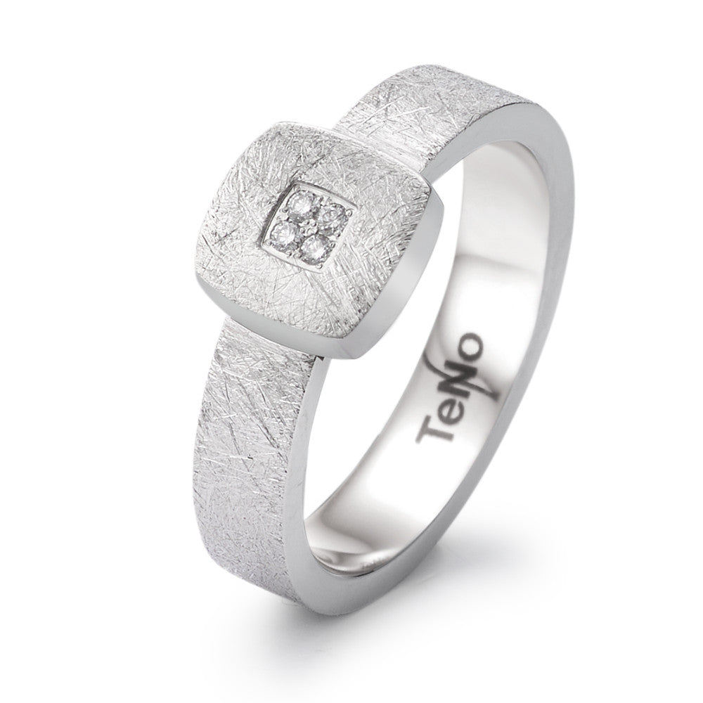 TeNo Verlobungs- Vorsteck- Solitärring DELUXX ADIT ICE 369.18P01.D32.XX