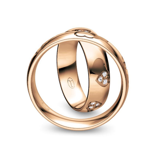 Nowotny Collection Ruesch Trauringe/Eheringe Hearts Love Infinity 66/38050-055-66/38060-055