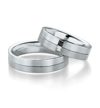 Breuning Trauringe/Eheringe B&W Black Diamonds 48/064010-48/064020