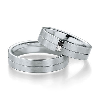 Breuning Trauringe/Eheringe B&W Black Diamonds 48/064010-48/064020