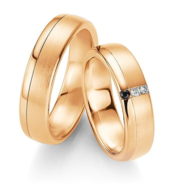 Breuning Trauringe/Eheringe B&W Black Diamonds 48/064070-48/064080