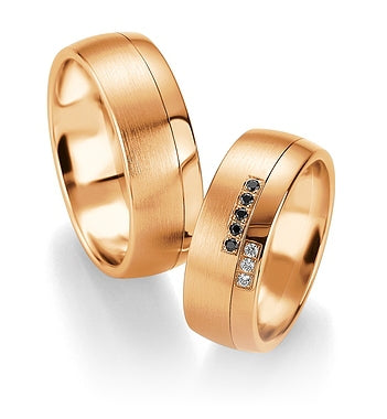 Breuning Trauringe/Eheringe B&W Black Diamonds 48/064090-48/064100