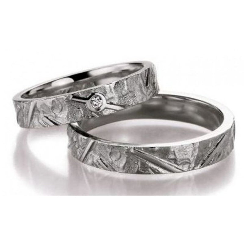 Nowotny Collection Ruesch Vulcano Trauringe/Eheringe 66/50010/042-66/50020/042