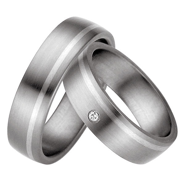 Rauschmayer Eheringe/Trauringe Titan Plus Bicolor 11-50531/10-50531