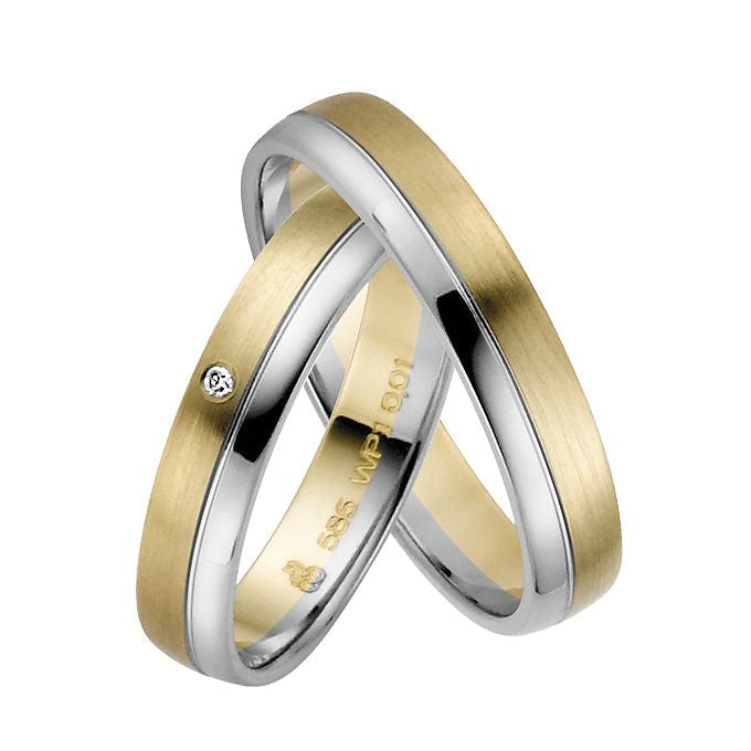 Rauschmayer Trauringe/Eheringe Bicolor 1150827-1050827