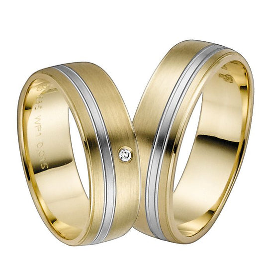 Rauschmayer Trauringe/Eheringe Bicolor 1150839-1050839