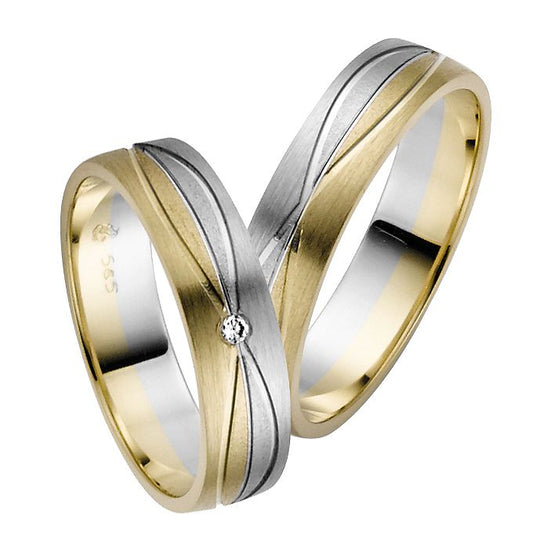Rauschmayer Trauringe/Eheringe Bicolor 1150867-1050867