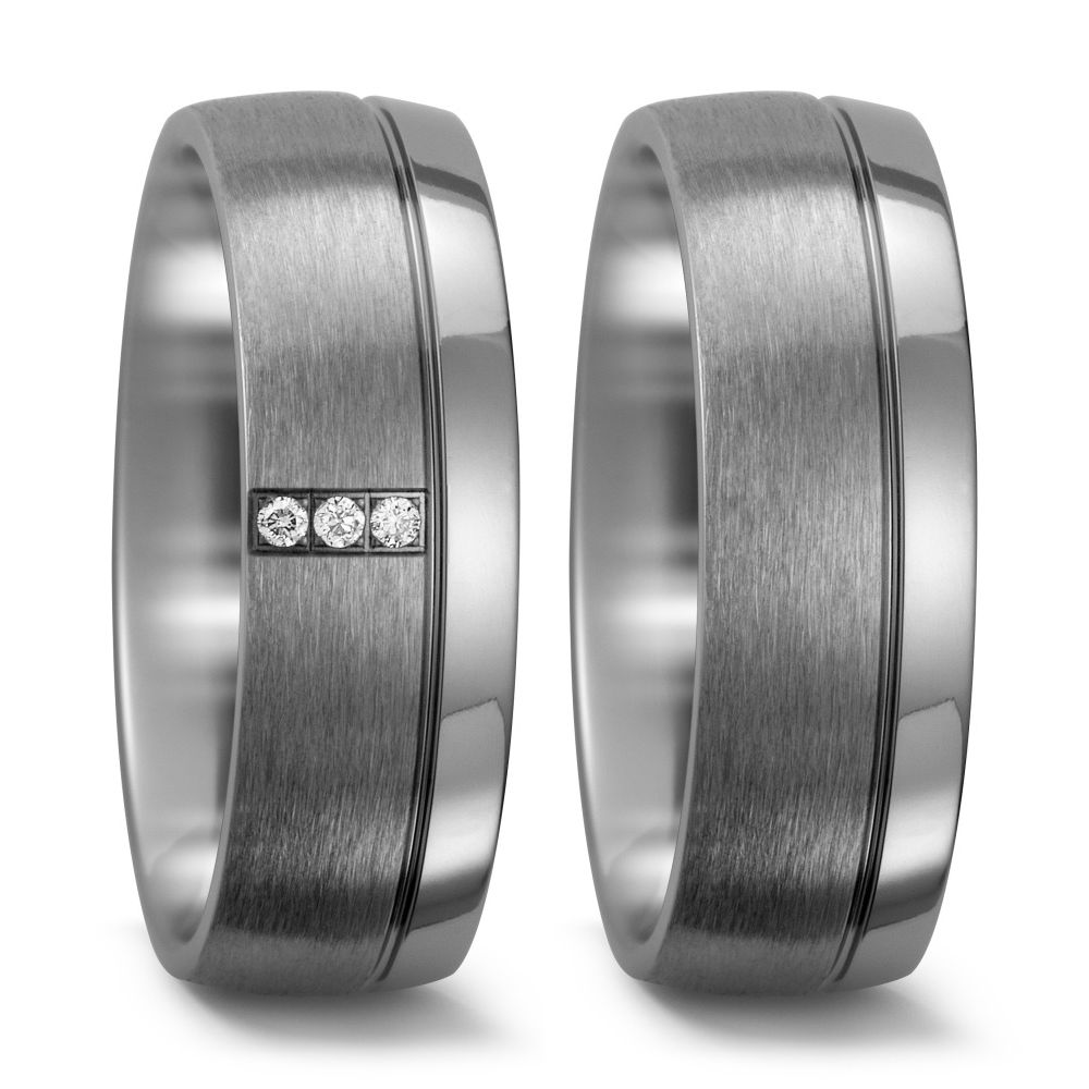 TitanFactory Titan Trauringe/Eheringe 52419/013/003/2000-52419/013/000/2000