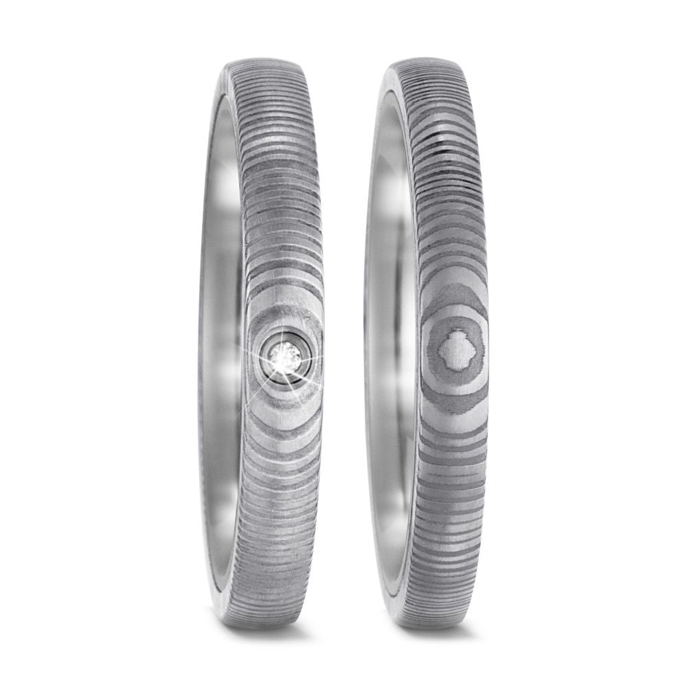 TitanFactory Eheringe/Trauringe Bicolor 52538/001/001/T200-52538/001/000/T200