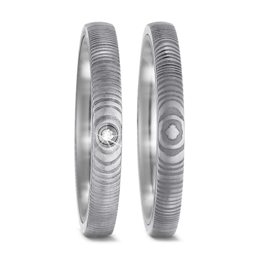 TitanFactory Eheringe/Trauringe Bicolor 52538/001/001/T200-52538/001/000/T200