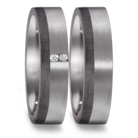 TeNo Trauringe TANTAL Carbon 52580/001/003/XN62