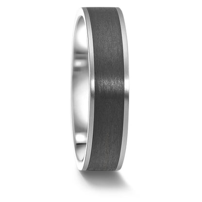 TeNo Trauringe/Eheringe 063.6100.XX-063.6100.XX Starlight Stahl/Karbon