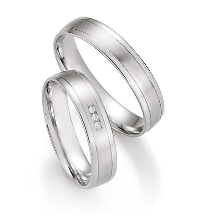 Collection Ruesch Trauringe/Eheringe Honeymoon Pure 66/30070-045-66/30080-045