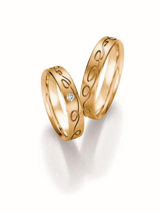 Nowotny Collection Ruesch Trauringe/Eheringe Honeymoon Infinity 66/35070-045-66/35080-045