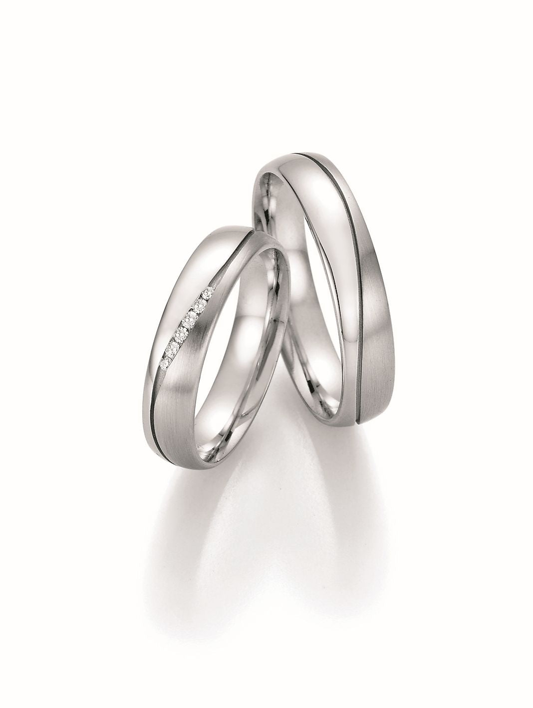 Nowotny Collection Ruesch Trauringe/Eheringe Honeymoon Infinity 66/35130-045-66/35140-045