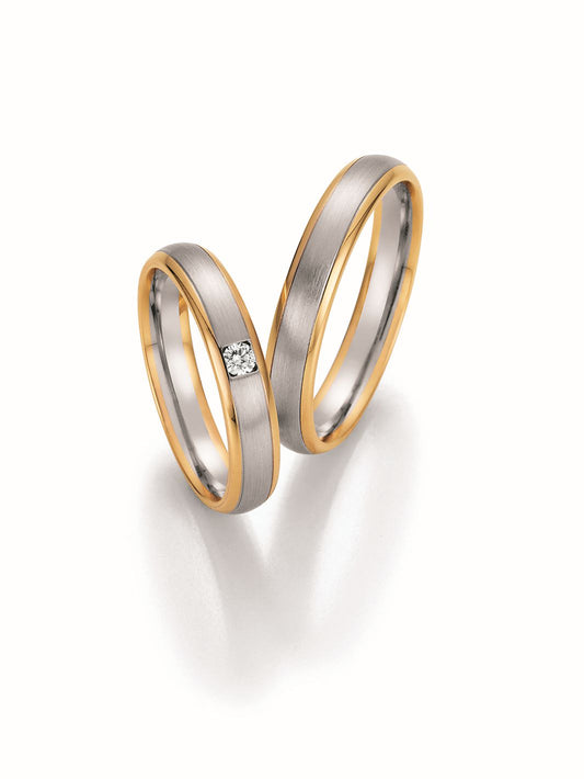 Nowotny Collection Ruesch Trauringe/Eheringe Honeymoon Symphony 66/36090-040-66/36100-040
