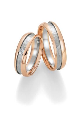 Nowotny Collection Ruesch Trauringe/Eheringe Honeymoon Visions Bicolor 66/37150-060-66/37160-060