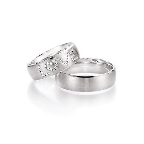 Nowotny Collection Ruesch Trauringe/Eheringe Hearts Love Infinity 66/38110-065-66/38120-065