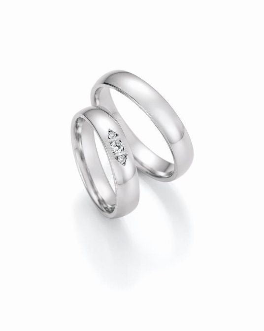 Nowotny Collection Ruesch Trauringe/Eheringe Honeymoon Solid 66/62150/045-66/62160/045