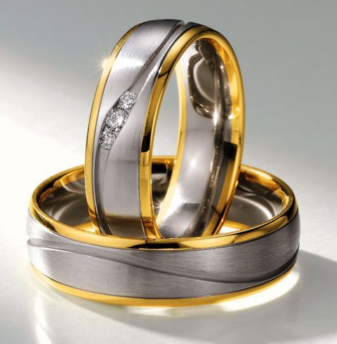 Nowotny Collection Ruesch Eheringe/Trauringe Bicolor 66/07150/065-66/07150/065