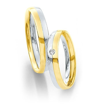 Saint Maurice Trauringe/Eheringe Twin Set Bicolor 49/812000-49/812010