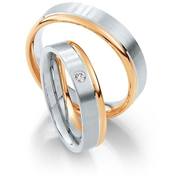 Saint Maurice Trauringe/Eheringe Twin Set Bicolor 49/812080-49/812090